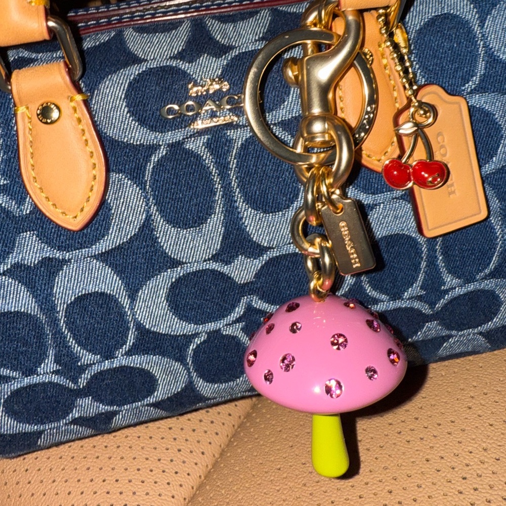 SOLD OUT Coach Mushroom Charm